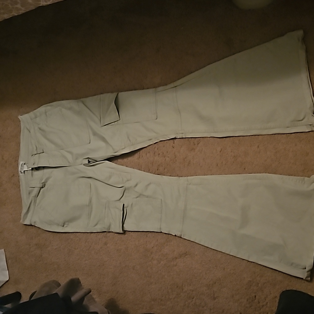 Boot cut cargo pants
